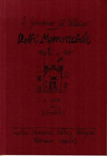Detti memorabili noti - detti, e