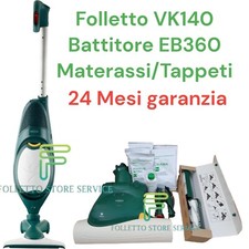 FOLLETTO VK140 COMPLETO BATTITAPPETO EB360 BATTIMATERASSI LAVENIA KOBOSAN VK 140