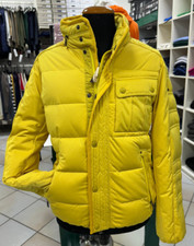 Giubbotto piumino uomo Geospirit giallo taglia M cappuccio estraibile OUTLET