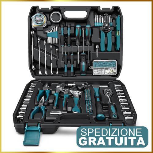 Cassetta attrezzi completa - cassetta, +