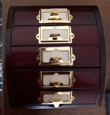 Porta DVD/CD in legno - 60 posti