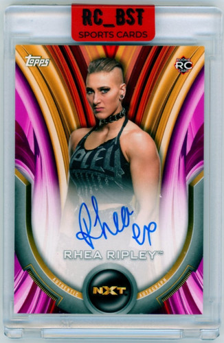 Rhea ripley rookie auto - rc,