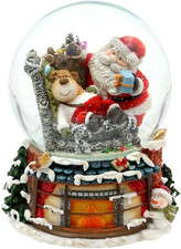 Palla Di Neve Renna in