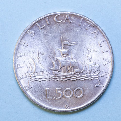 Repubblica italiana 500 - 500, lire