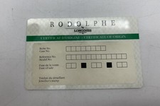 Certificato D’origine Non