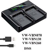 Caricabatteria doppio per