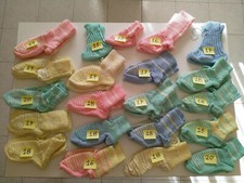 LOTTO Calze di lana babbucce fatte a mano con i ferri 160paia ENTRA E LEGGi