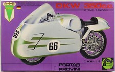 protar dkw 350 cc modellino micro modellismo moto epoca ricambi scatola kit