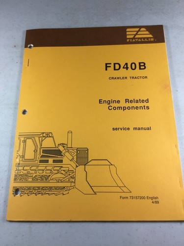 Fiat allis fd40b crawler dozer - allis,