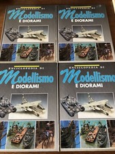 ENCICLOPEDIA DI MODELLISMO E DIORAMI - 1992 HOBBY & WORK - SINGOLI VOLUMI