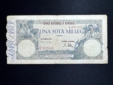 Europa - Romania - 1000 Una Suta Mii Lei 1946