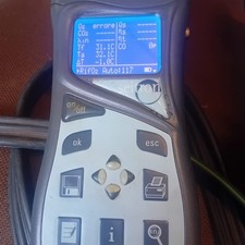 Seitron 400B kit analizzatore portatile di combustione fumi 02 CO con 2 sensori