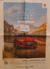 SUZUKI SWIFT HYBRID 4X4 PUBBLICITÀ ADVERTISING WERBUNG CLIPPING PUBLICITE