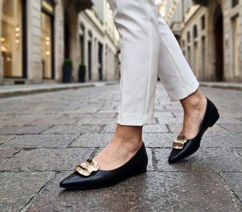 Ballerine nere renato balestra - ballerine,
