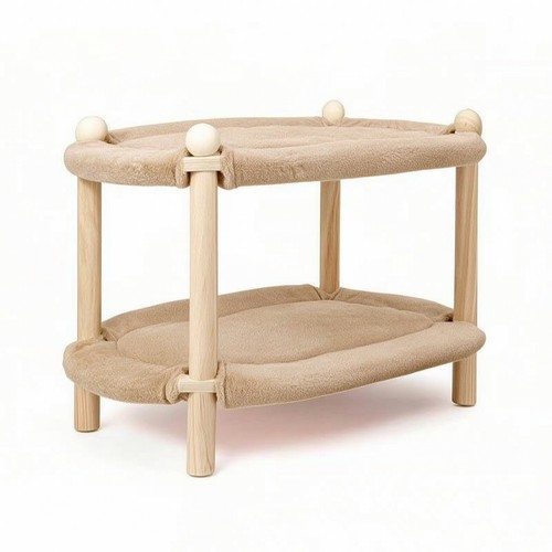 Cuccia castello legno - a,