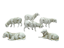 Set 6 Pecore Landi Assortite
