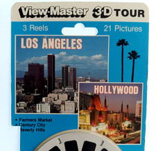 3x VIEW-MASTER 3D REEL ⭐ LOS