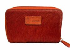 MISSONI PORTACHIAVI ARANCIONE CON PELLICCIA PORTADOCUMENTI