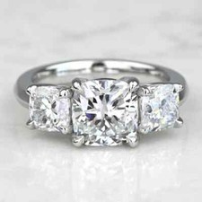 5.45CT Cushion Cut Moissanite