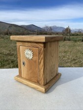 Tabernacolo in legno di rovere 26x24x32 Hanbmade Tabernacle