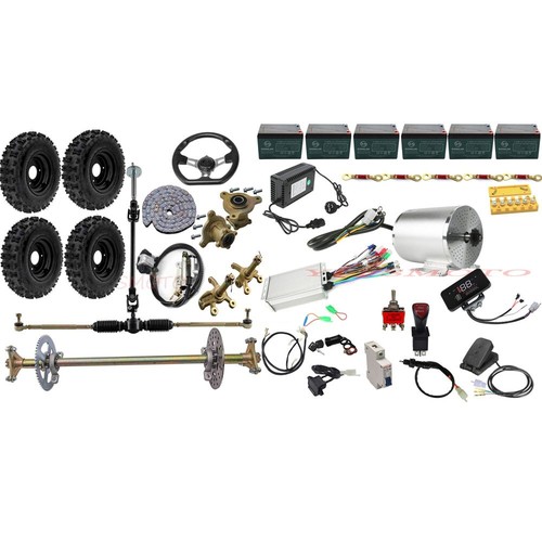 Kit assale posteriore - kit, 72v