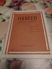 Clementi preludi esercizi - clementi,