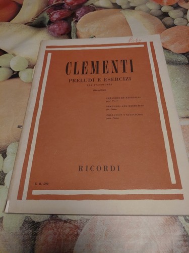Clementi preludi esercizi - preludi,