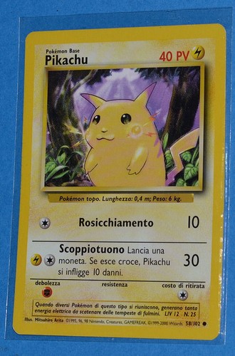 Pikachu 102 set - pikachu, base