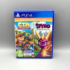 CRASH TEAM RACING + SPYRO TRILOGY BUNDLE PACK SONY PLAYSTATION PS4 MULTILINGUA