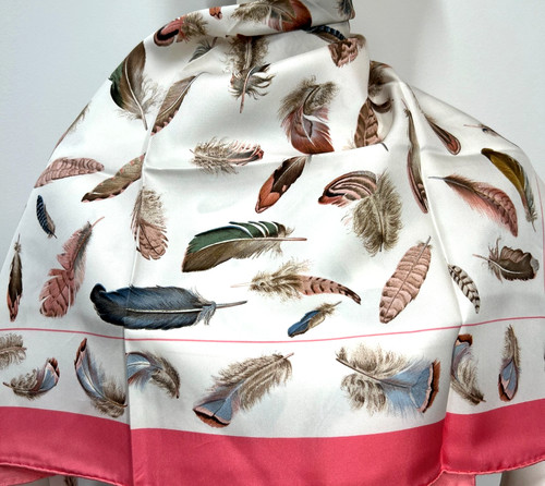 Sciarpa hermes les plumes - hermes, plumes'