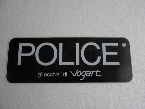 Adesivo sticker police gli - adesivo,