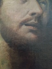 Scuola italiana fine XVII - inizio XVIII secolo, Cristo, Olio su tela, cm. 64x55