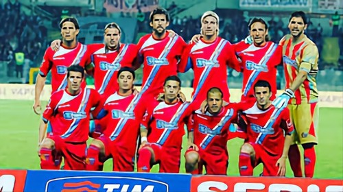 Maglia calcio catania - calcio, (italia)