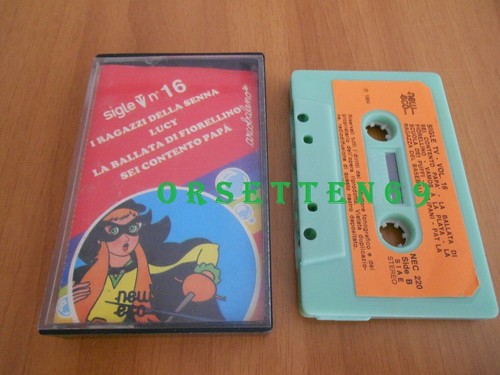 Musicassetta sigle - tv,