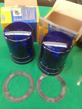 ALFA ROMEO ALFETTA 75 90 COPPIA LAMPEGGIANTI BLU HELLA 2RL 004958021 NUOVI 12V