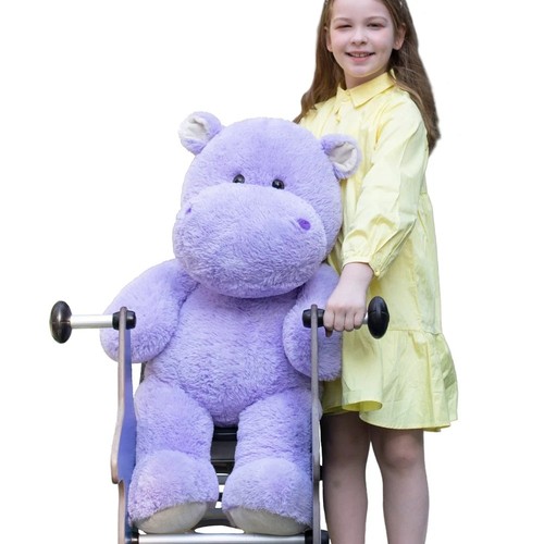 Peluche ippopotamo gigante