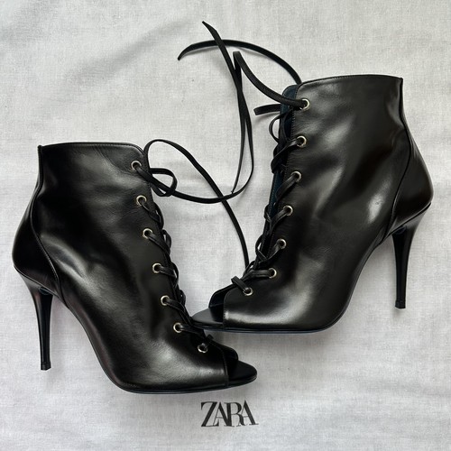 Stivaletti stringati zara - stivaletti,