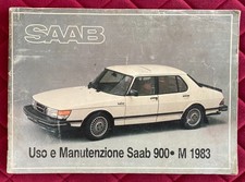 SAAB 900 Libretto Uso e Manutenzione 1983