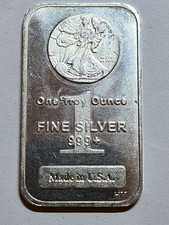 1 oncia  Lingotto argento Highland come nuovo - Walking Liberty Design .999+ fine