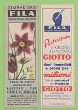 SEGNALIBRO FILA SERIE FIORI D'ITALIA ANEMONE DEI PRATI GIOTTO ROSSO