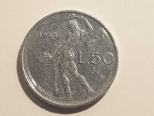 Repubblica Italiana 50 Lire Vulcano 1954