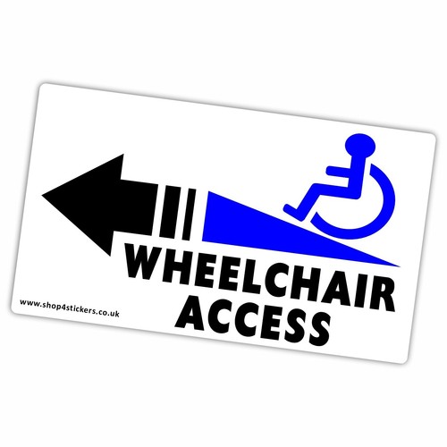 Cartello accesso sedia - accesso, a