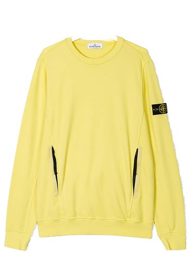 Felpa stone island junior con - stone,