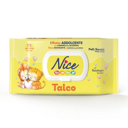 Nice baby talco salviette per - salviette,
