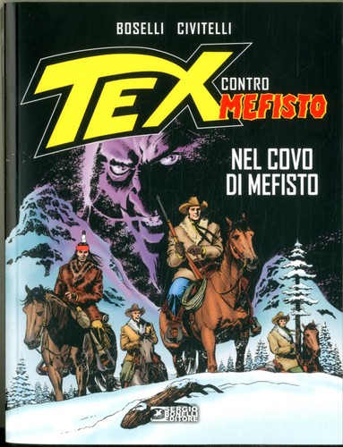 Fumetto tex contro mefisto nel - contro,