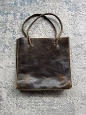 Borsa a mano Miu Miu vintage anni 2000 in pelle crepata