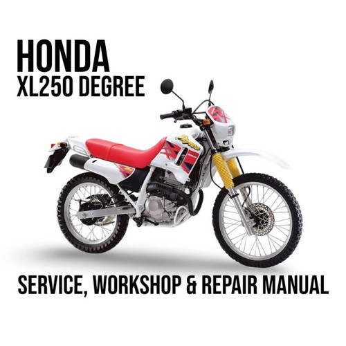 Honda xl250 xl250s - honda, manuale