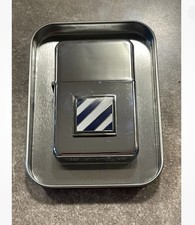 Military earth chrome lighter - chrome,