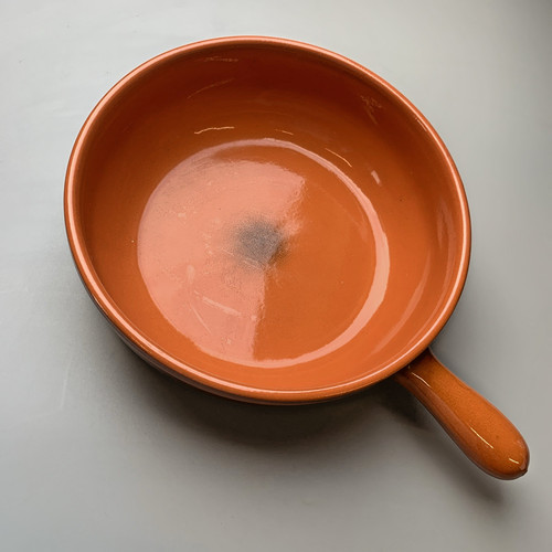 Grande vaso arancione vintage
