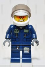 Lego Police cty0267 Poliziotto pilota elicottero giacca blu casco 2012 2015